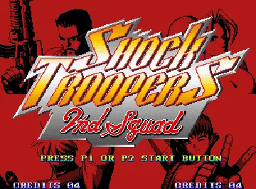 Shock Troopers - 2nd Squad screen shot title